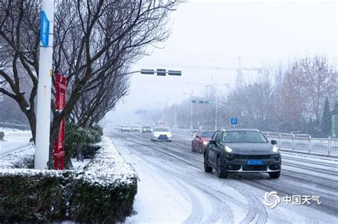 山东济宁迎2019年首场降雪-图片频道