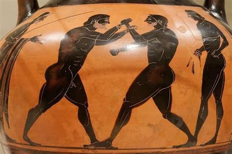武德充沛：古希腊人武术竞技文化|武德|古希腊|拳击_新浪新闻