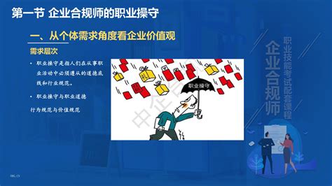 17页PPT，正义网讲师带你了解企业合规师的职业操守_文库-报告厅