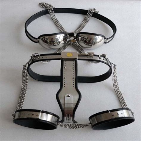 Stainless Steel Chastity Belt Female SQ15885 - SMTASTE