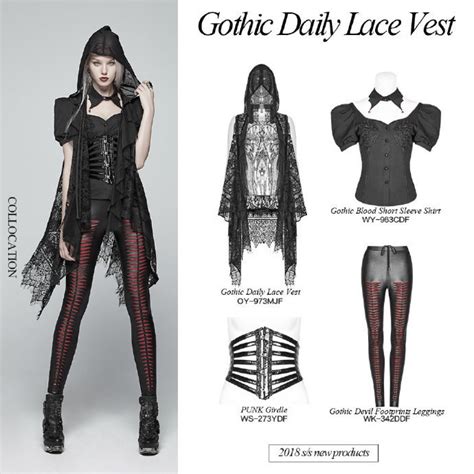 哥特洛丽塔-哥特 Gothic-天天时装-口袋里的时尚指南