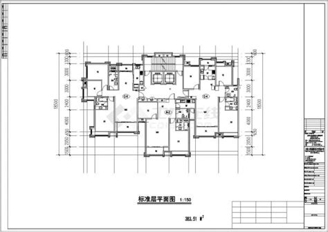 锦州市安庆花园小区经典热门的平面户型设计CAD图纸（共13张）_住宅小区_土木在线