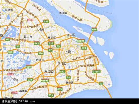上海市地图 - 上海市卫星地图 - 上海市高清航拍地图 - 便民查询网地图