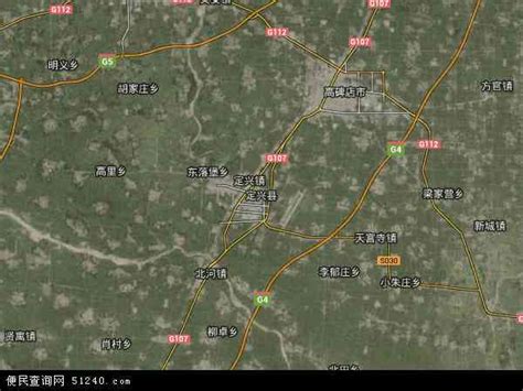 河北保定市定兴县地图-定兴县东江村一区卫星地图