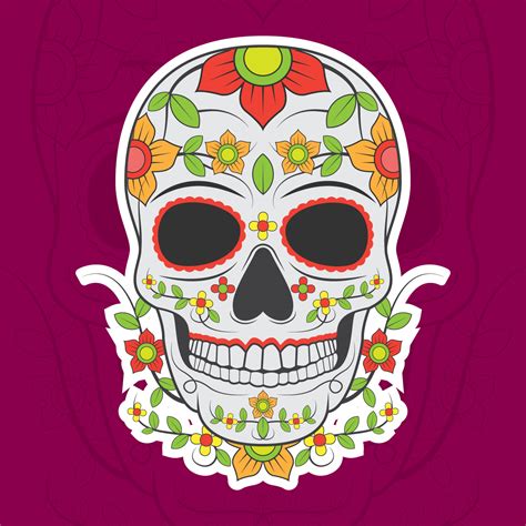 Day of The Dead Illustration 246167 Vector Art at Vecteezy