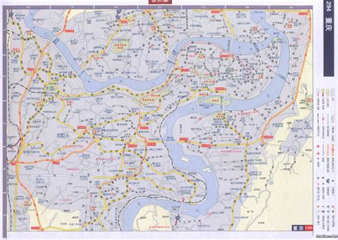 重庆市交通地图全图_交通地图库_地图窝