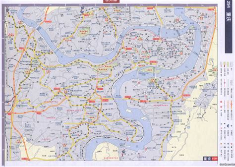 重庆市高速公路地图全图高清版大图 - 城市吧交通地图