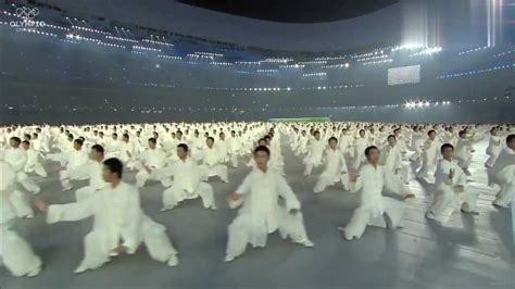重温北京奥运会开幕式表演《自然》，太极表演展示中华武术的魅力