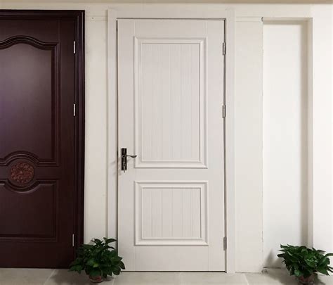 定制白色免漆碳晶室内门房门实木复合卧室门套装门生态门木门安装-淘宝网