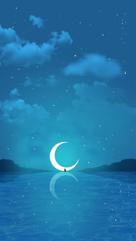 月下小景图片