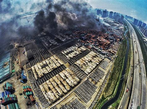 8.12天津港火灾爆炸事故：5年过去了，两个巨大的爆坑，永远的痛