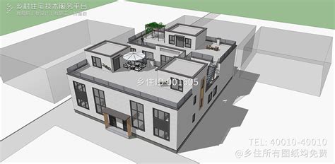 北京海淀区某小区300平米3层高档别墅建筑设计CAD图纸_住宅小区_土木在线
