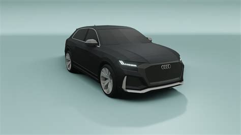 Audi Q8 55 TFSI Quattro 2018 - 3D Model by Creator 3D