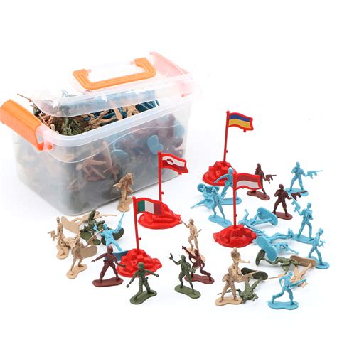 海陆空军事小兵人模型套装塑料军人沙盘士兵小人儿童打仗玩具包邮-淘宝网