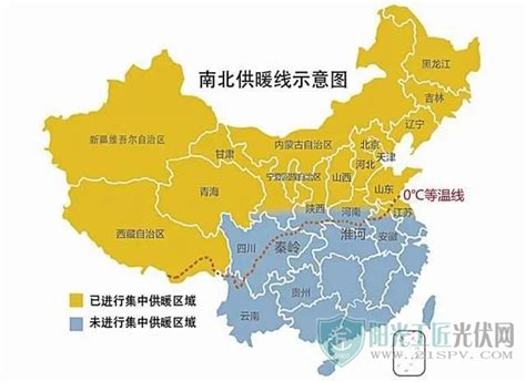中国供暖分界线划分根据