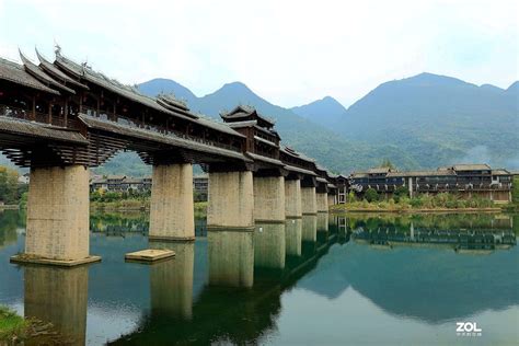 黔江濯水风雨廊桥-中关村在线摄影论坛