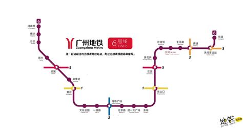 广州地铁6号线线路图_广州地铁6号线首末车时间 - 随意云