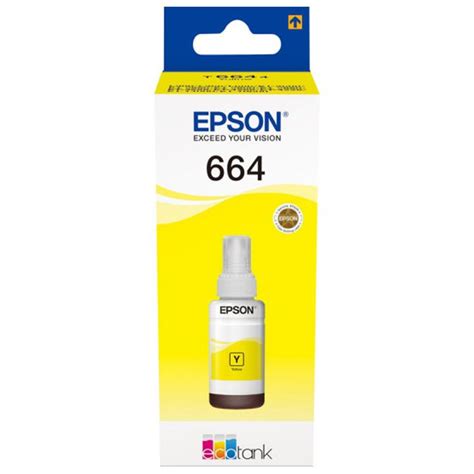 EPSON T664 Genuine l/C Yellow კარტრიჯი - Extra.ge - 336602