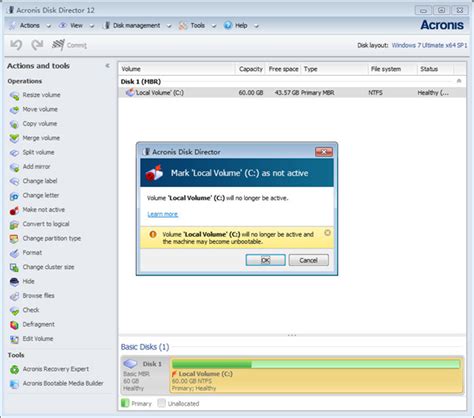 Acronis Disk Director Suite(windows硬盘分区工具)软件截图预览_当易网
