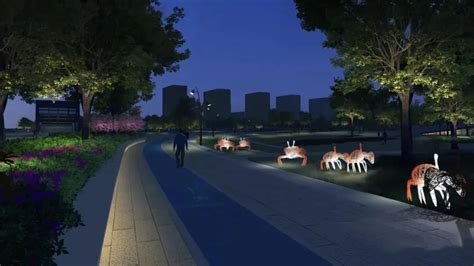 下沙金沙湖公园EPC项目照明设计-数艺网