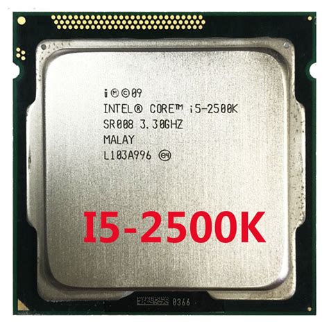 Intel CPU Corei5 i5ー2500K 3.3GHz 6M LGA1155 SandyBridge BX80623I52500K ...