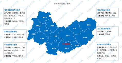 【产业图谱】2022年忻州市产业布局及产业招商地图分析-中商情报网