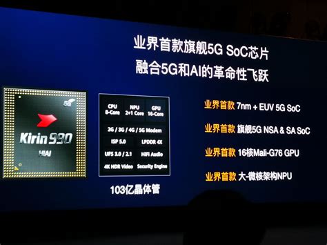103亿晶体管！华为麒麟990来了，全球首款旗舰5G SoC_凤凰网科技_凤凰网