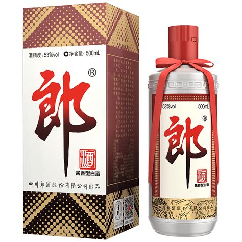 [酒厂自营]郎酒 郎牌郎酒 53度酱香型白酒500ml 纯粮食酒高度白酒