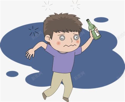 非主流喝醉头像动漫