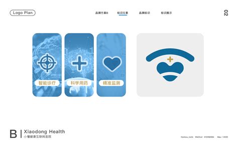 医疗logo互联网医院网页UIapp电商移动端页面 品牌推广_李宏鉴_【68Design】