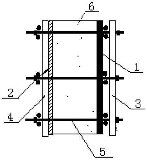 一种异型柱模板加固结构的制作方法