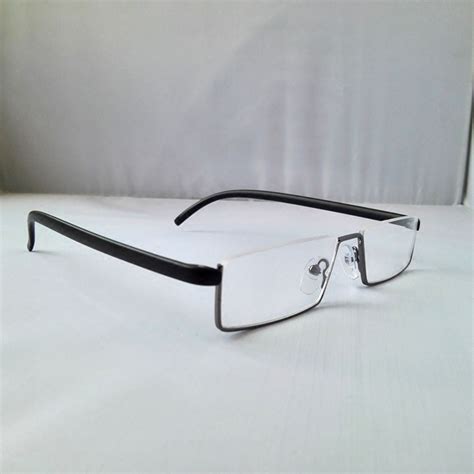 日系下半框倒框眼镜黑色眼镜cosplay道具品质有镜片可去配镜包邮_虎窝淘