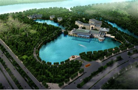 鹰潭国际商贸园沿江区域城市设计 - 易图网