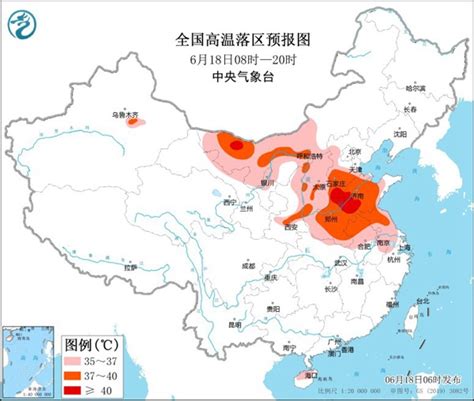 北方迎今年以来最大范围高温天 气象图一片深红-千龙网·中国首都网