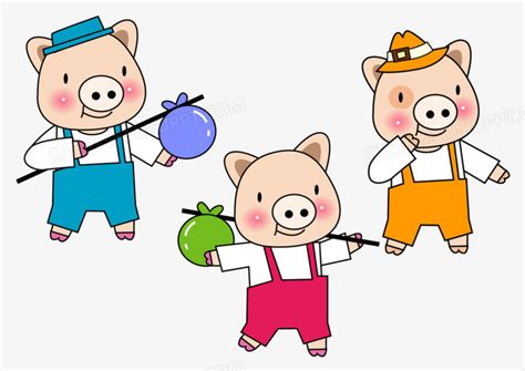 三只小猪|插画|儿童插画|Leik07 - 原创作品 - 站酷 (ZCOOL)