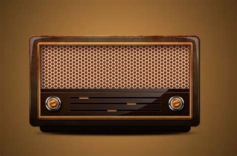 旧时代老式收音机高清图片下载_红动网
