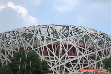 北京奥林匹克公园：鸟巢和水立方