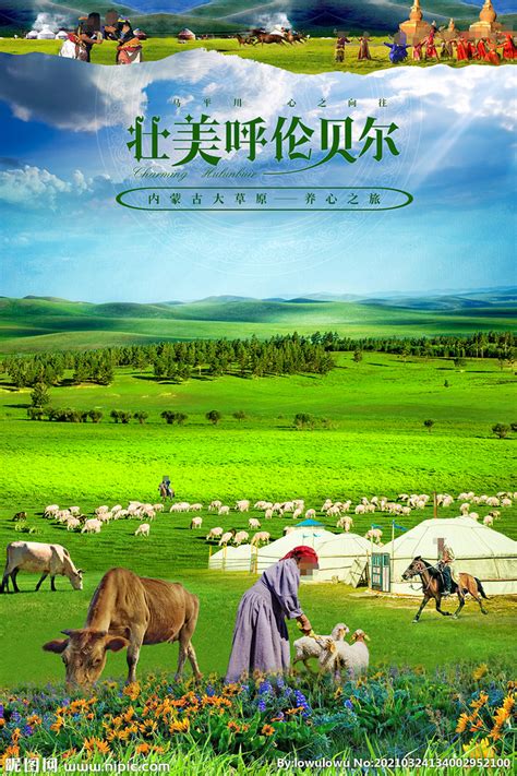 旅游内蒙古设计图__广告设计_广告设计_设计图库_昵图网nipic.com