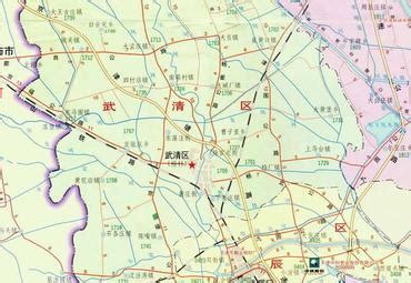 武清区土地利用总体规划图（2006-2020年）(图)--土地资源网