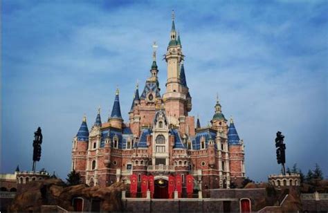 上海迪士尼乐园城堡高清图片下载_红动网