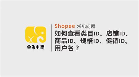 Shopee如何查看类目ID、店铺ID、商品ID、规格ID、促销ID、用户名(user name)、店铺名称？ | 蓝研网-东南亚跨境电商专家