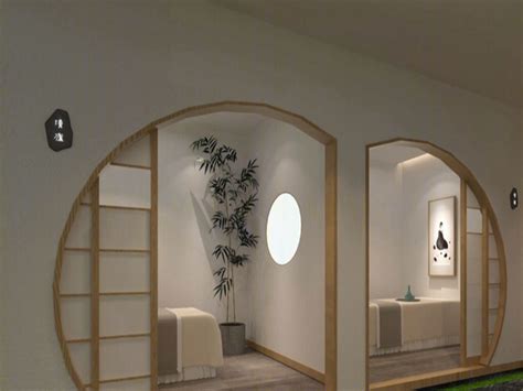 日式美容院室内设计图片案例_齐家网装修效果图