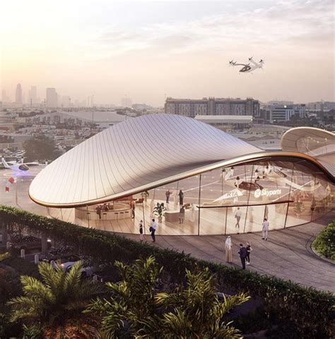 福斯特事务所新作：迪拜国际机场垂直起降航站楼-贵阳市建筑设计院