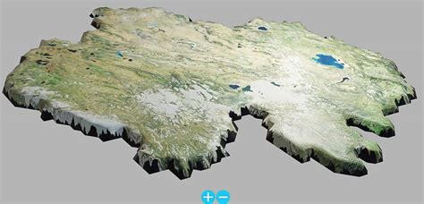 青海省3D地理模型和高精度高度图下载 - 互动学习网 在线互动学习教育内容制作专家