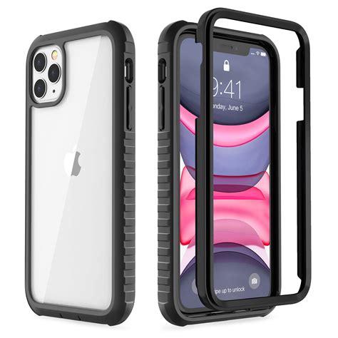 iPhone 11 Pro Max Case, ULAK Clear Designed Heavy Duty Protection ...