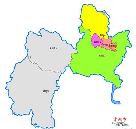 常州是哪个省的城市(常州市的区划调整，江苏省的第5大城市，为何有6个区县？) | 说明书网