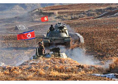 朝鲜和韩国机械化部队比拼：中国把俩轻松碾压_新浪图片
