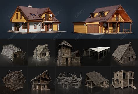 一个国外房屋Maya白模,基础设施,建筑模型,3d模型下载,3D模型网,maya模型免费下载,摩尔网