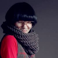 非主流短发清纯女生头像