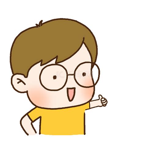 眼镜表情包图片